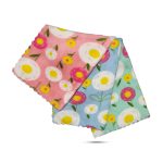 دستمال آشپزخانه پولیشی طرح قاصدک