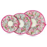 دم کنی ۳ تکه طرح گل عروس