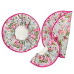 دم کنی ۳ تکه طرح گل عروس