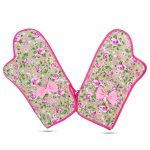 دستکش فر طرح رزی در نسکافه پاپیونی