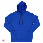هودی اسپرت پنبه ای فری سایز رنگ آبی