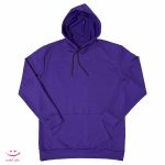 هودی اسپرت پنبه ای فری سایز رنگ بنفش
