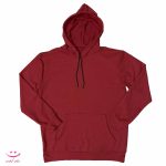 هودی اسپرت پنبه ای فری سایز رنگ قرمز
