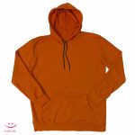 هودی اسپرت پنبه ای فری سایز رنگ نارنجی