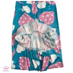 شلوار فری سایز مخمل زنانه برند MH کد 01