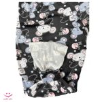 شلوار راحتی مخمل زنانه طرح موش مهربون