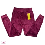 شلوار فری سایز مخمل ساده GVC کد 03