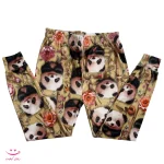 شلوار مخمل سه بعدی فری سایز کد 01