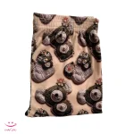 شلوار مخمل سه بعدی فری سایز کد 02