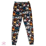 شلوار مخمل سه بعدی فری سایز کد 06