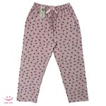 شلوار پنبه ای راحتی زنانه سایز xl کد 08